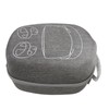 VR Headset Travel Case EVA Gray Anti Fall Portable VR