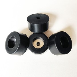 Anti Vibration Foot Pad Isolator Rubber Bumper，for Many Pressure Washers, Compressors, Generators,Speaker Foot Mat（4PCS）