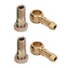 2 Set M12x1.25mm to 3/8in Turbo Water Banjo Bolt Good