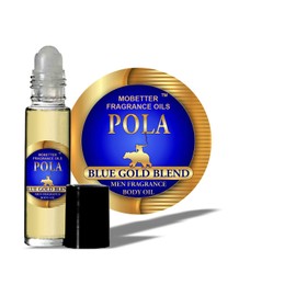 MOBETTER FRAGRANCE OILS Pola Blue Gold Blend Cologne Fragrance Body Oil for Men