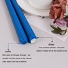 Viyffo Taper Candles 10 Inch – 4 Pack Cornflower Blue,
