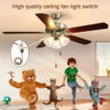 Ceiling Fan Light Switch Compatible with Hunter Ceiling Fan, Zing