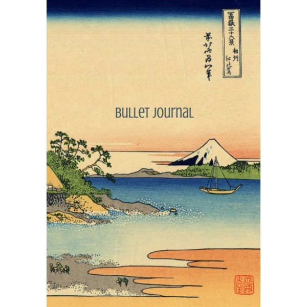 Bullet Journal - Retro Japanese design design 6.69 x 9.61inch