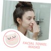 Vaguelly Cute Hot Compress Eye Mask Towel for Women Thickened