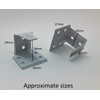 Blindspares Centre Support Fitting Bracket for 25mm/1" Venetian/Wood Blind 4