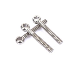 BOZONLI 304 Stainless Steel Eye Bolts Eye Bolt Ring Nut Ring Bolt M12 x 100 mm Pack of 2