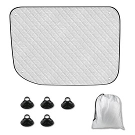 Sonnenschutz Kompatibel mit VW Caddy 2020- Ford Tourneo Connect 2021- für Schiebetür Thermomatte Auto Innen Sonnenblende