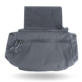 2 IN 1 Handwarmer & Tactical Drop Pouch/Waist Bag. Plate Carrier Vest Chest Rig Hook Loop Dangler or 26-52 In Buckle Strap EDC Fanny Pack, Muff for Winter Outdoor/Camping/Hunting/Football/Fishing(WG)