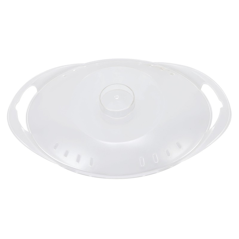 Kitchen Food Processor Robot Lid PC Heat Resistance Steaming Pan