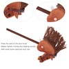 70cm Height Plush Horse Stick Toy Cute Expression 2 Sound