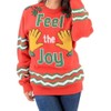 Costume Agent Feel The Joy Groping Hands Red Ugly Christmas