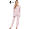KATE MORGAN Ladies lightweight cosy pyjamas | Womens loungewear sets