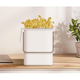 Soy Sprout Growing Set All-in-One Complete Set for Home: Simple, Quick & Versatile Ideal for Families and Educational Institutions with Soybeans (Mung Bean Sprout Growing Set)