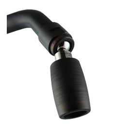 High Sierra Showerheads® - Solid Metal 2.0 GPM High-Pressure, High-Flow Shower Head with Long Nut - Oil Rubbed Bronze