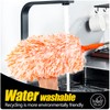 20-49inches Extendable Microfiber Feather Duster with 10pcs Replaceable Heads, Extra