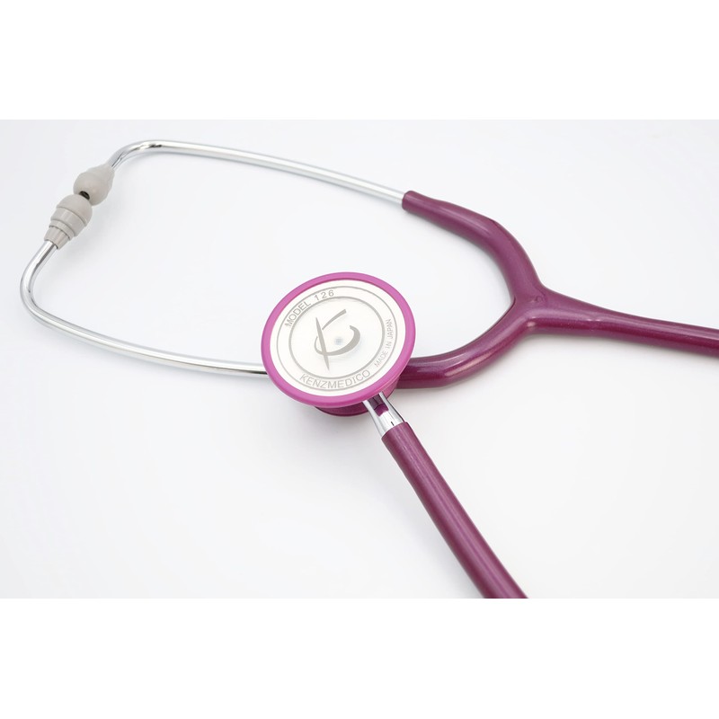 Nursing Phonet No.126III Double Stethoscope Pearl Plum