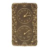 Whitehall Products Acanthus Combo Clock, French Bronze