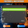6400℉ Fireproof Document Bag,15” X 11” Waterproof Fireproof Money Bag