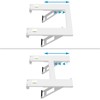Qualward Air Conditioner Bracket Window AC Support Brackets - Heavy