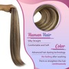 Sunny Itips Hair Extension Human Hair Brown Highlight 100S Itip