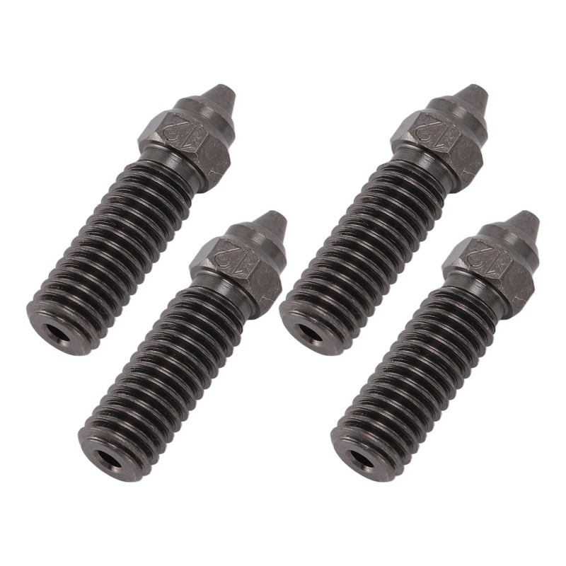 4Pcs Extruder Nozzles for CR K1 Hardened Steel Smoothing Durable
