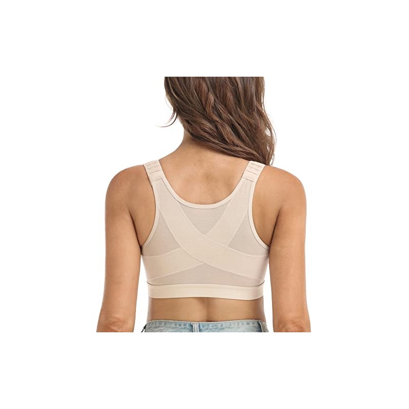 DotVol Brasier con Frontal para Mujer Brasier Corrector de Postura