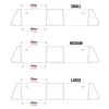StoreYourBoard Minimalist Wood Ski Rack, Wall Mount Display Holder, Solid