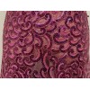 wowfabric4less123 Fuchsia Pink Multicolor SEQUINS Embroidery Lace fabric 50” Width