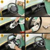 10L0L Golf Cart Steering Wheel, Universal Design Fit for Yamaha,