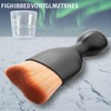 Make Up/Foundation Brush/Handlebars/+/Case/Black/1Pc