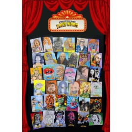 2023 Artists Assemble B MOVIE MADNESS Sketch Card Pack!