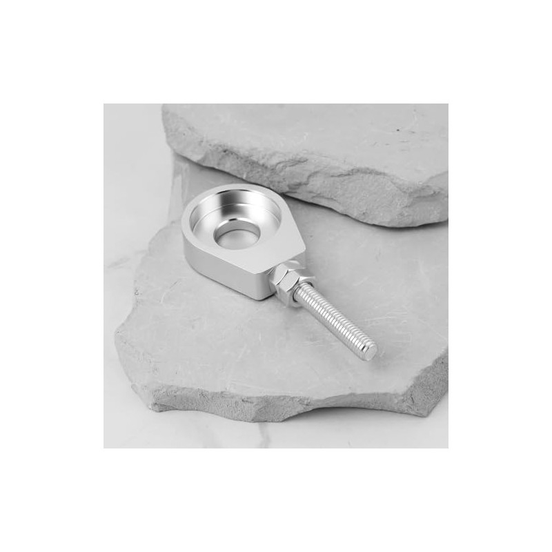Pack of 2 Silver Motorcycle Chain Tensioners Compatible with Simson
