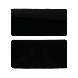 SPLASH FLASH License Plate Cover Car Decoration License Plate (Light Car, Black)