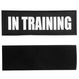 Fairwin in Training Patches, Reflective and Removable Dog Tags for Service Vest Dog Harness