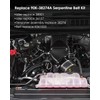 Replace 90K-38274A Serpentine Belt Kit, Serpentine Belt Tensioner Kit Fits
