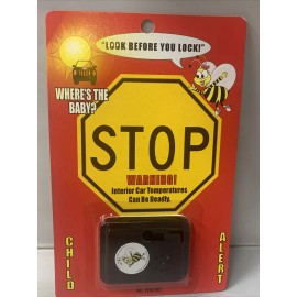 Bee-Alert  Hot Car Alert! New Bee-Alert Safety Device Audible Car Alarm Keep Babies Safe!