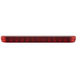LONG HAUL 2 Pcs 17 Inch Red LED Truck Trailer Tail Light Bar Stop Turn Tail Park Brake Light