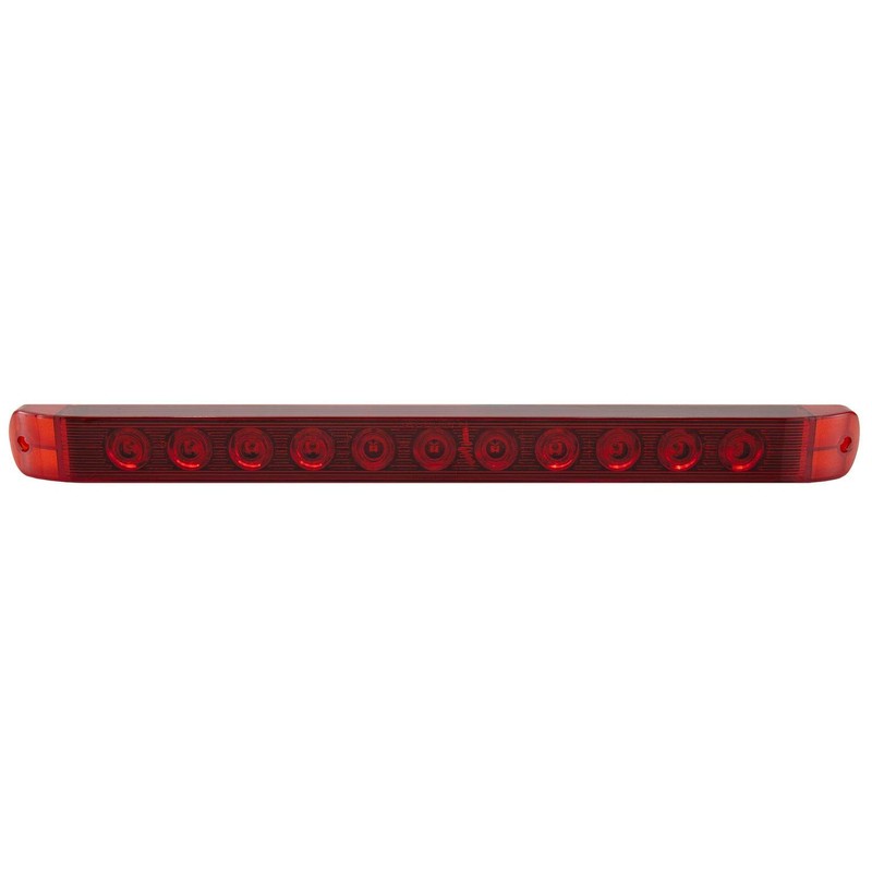 LONG HAUL 2 Pcs 17 Inch Red LED Truck Trailer