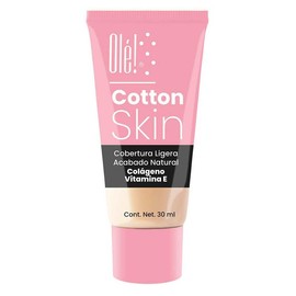 Maquillaje Olé CottonS Vainilla 1 Pieza