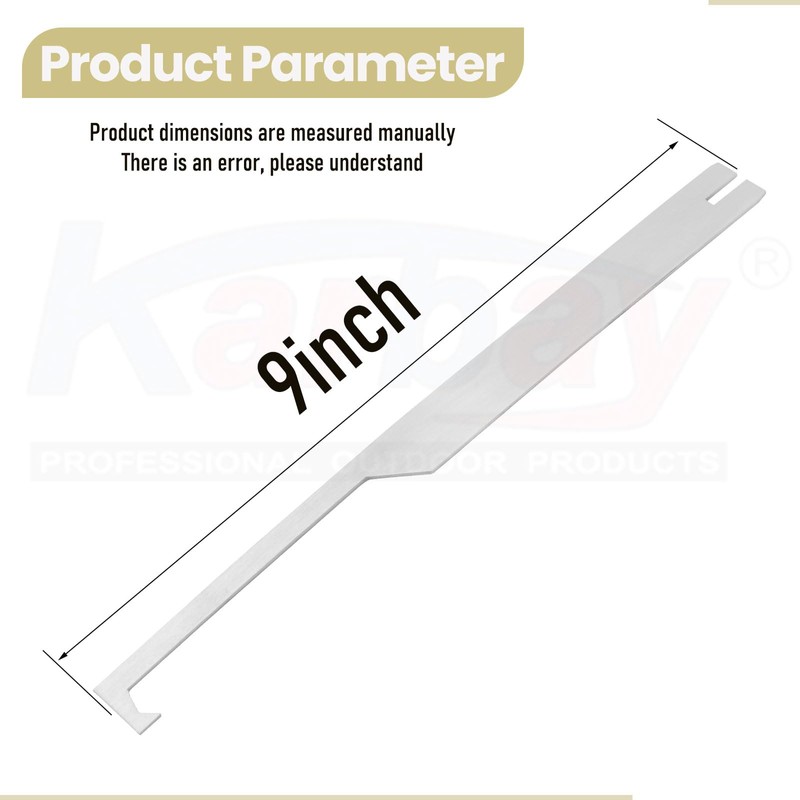 Karbay Waterfall Spillway Cleaning Tool for Cleaning Debris That Blocks