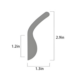 JEIYMIUW 2 Pack Brushed Gold Towel Hook,Clothing Hooks Wall Mount,Loofah Holder for Shower,Purse Hooks for Closet