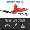 Intense Red SISU 3D Junior Tether Mouth Guard