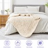 PurPlaisir Chunky Knit Blanket Crochet Blanket Thick Crochet Blanket Suitable