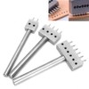 3PCS Profession Leather Hole Punch Tools Cutting Stitch for Wallet