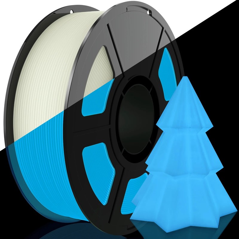 Glow in the Dark PLA Filament for FDM 3D Printing