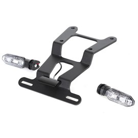 License Plate Bracket Holder Fender Eliminator Mount Kit LED Indicator Turn Signal Blinker Kit Motorcycle Tail Tidy Motorcycle License Plate Holder Compatible with CRF450L CRF 450RL 2019-2024