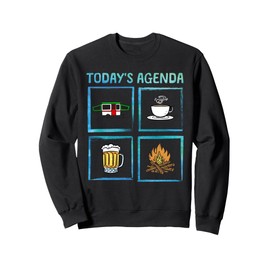 Cool Pop Up Camper Art For Men Women Caravan Popup Camper Sweatshirt