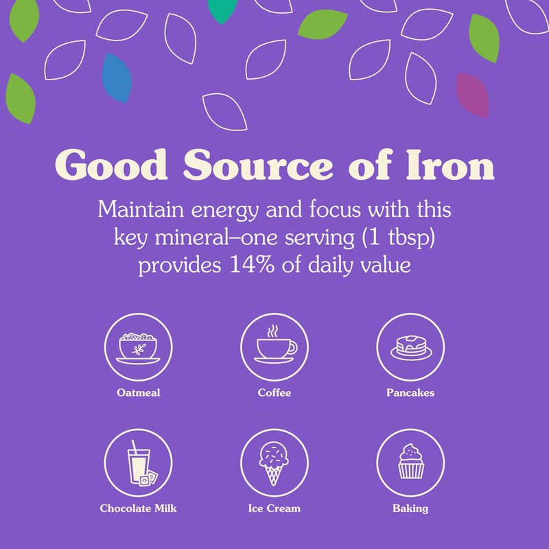 NuNaturals Organic Fairtrade Certified Cocoa Powder, Premium Dutch-Process For Drinking