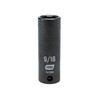GEARWRENCH 3/8" Drive Deep Impact SAE Socket 9/16", 6 Point