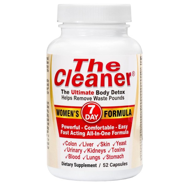 Century System's The Cleaner Women's Formula 7 Day Ultimate Body Detox (52 Caps)